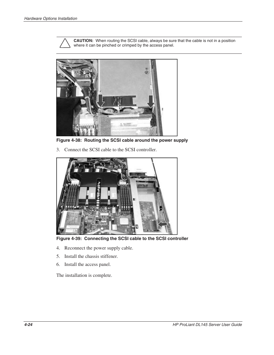 HP ProLiant DL145 User Manual | Page 54 / 105