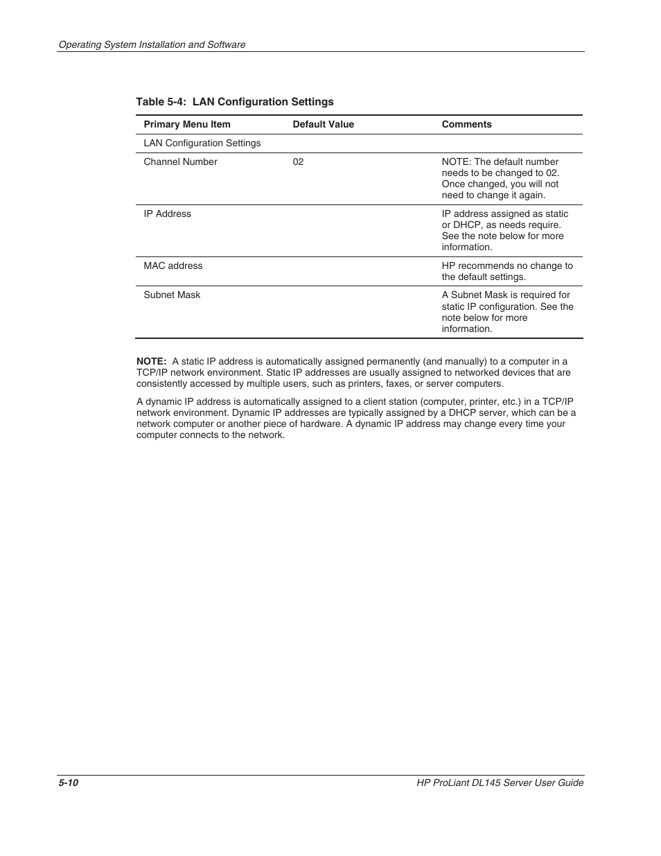 HP ProLiant DL145 User Manual | Page 65 / 105