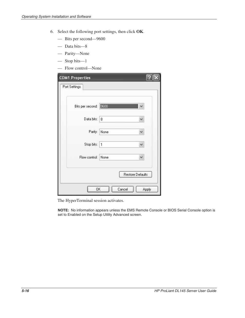 HP ProLiant DL145 User Manual | Page 71 / 105