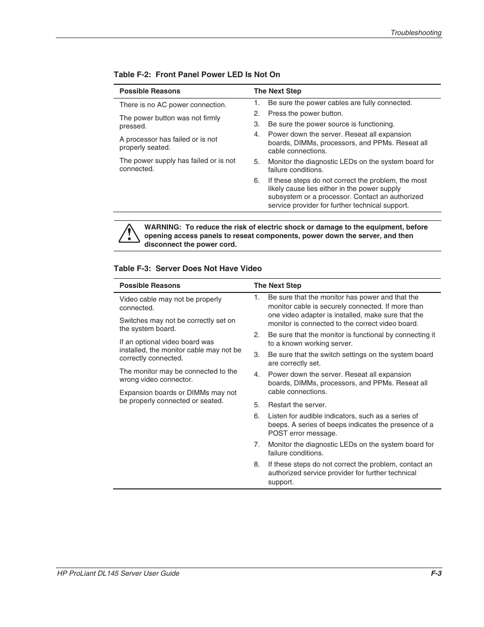 HP ProLiant DL145 User Manual | Page 97 / 105