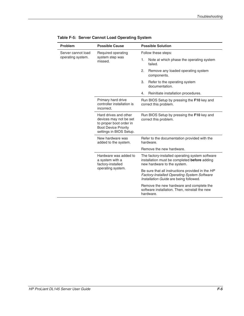 HP ProLiant DL145 User Manual | Page 99 / 105