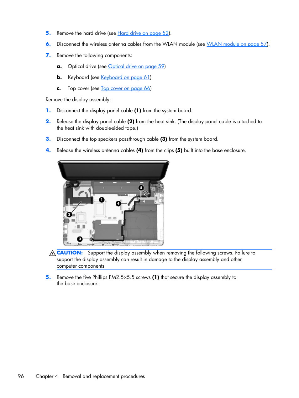 HP DV6 User Manual | Page 104 / 130