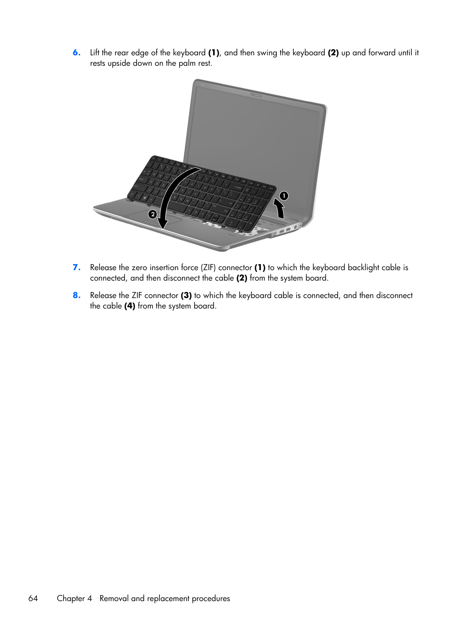 HP DV6 User Manual | Page 72 / 130