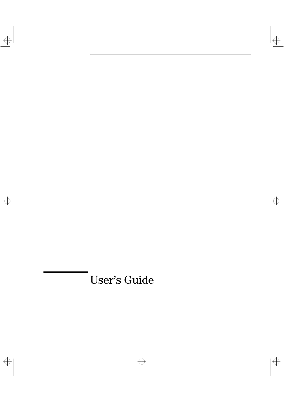 User’s guide | HP NetVectra N20 User Manual | Page 3 / 38
