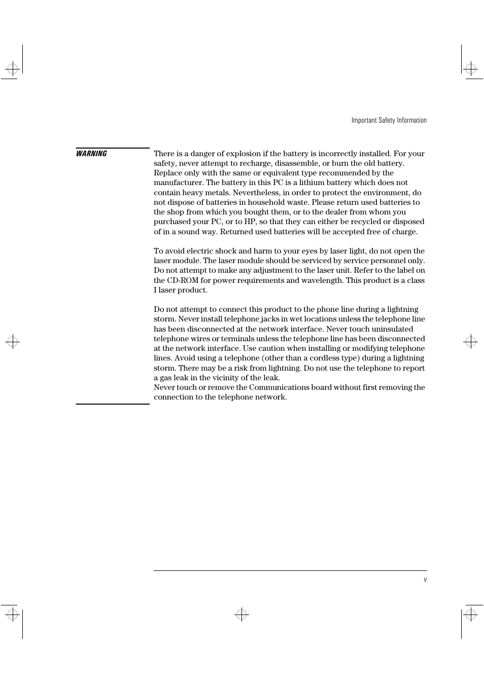 HP NetVectra N20 User Manual | Page 5 / 38