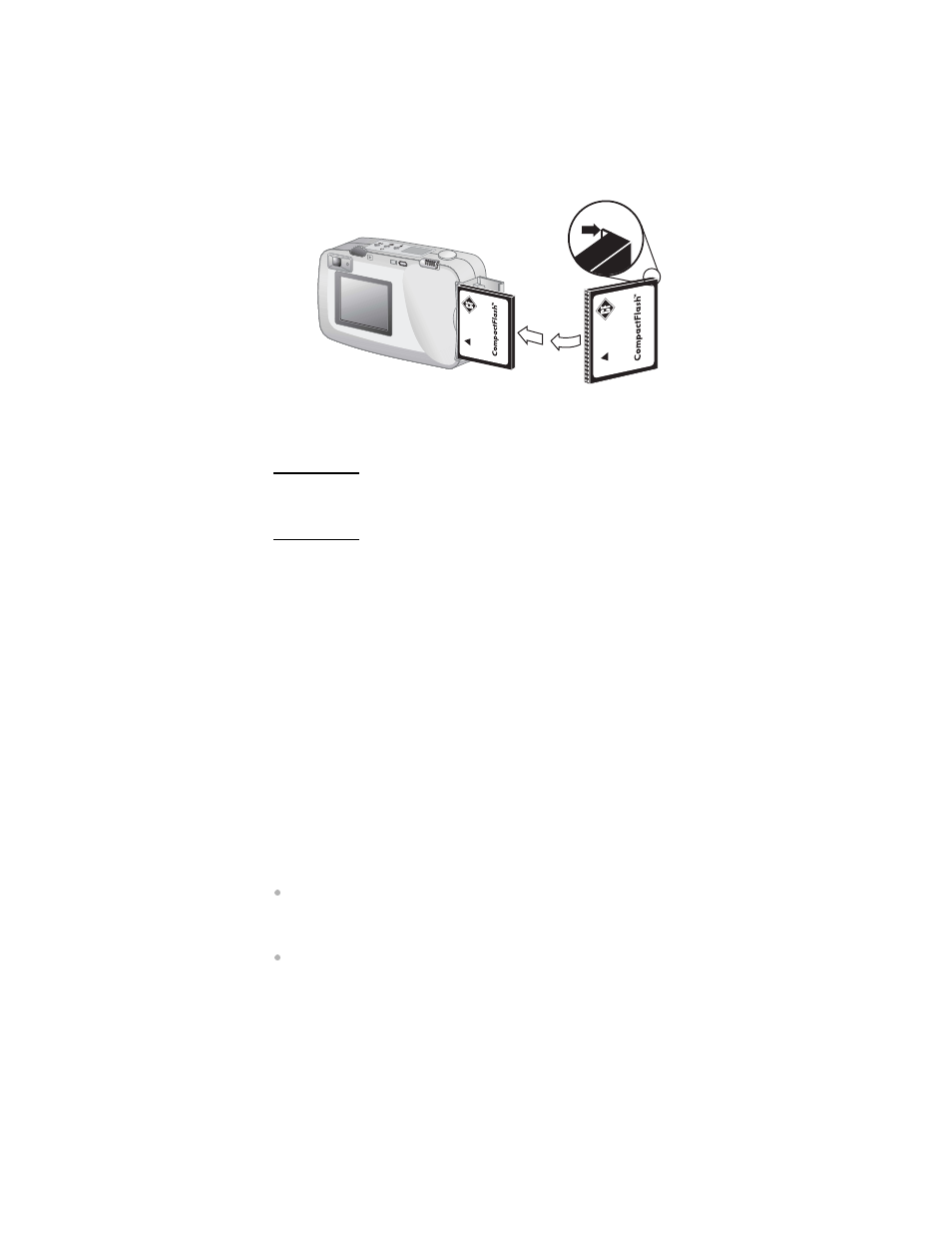 Checking the cf memory card status | HP 318 User Manual | Page 53 / 88