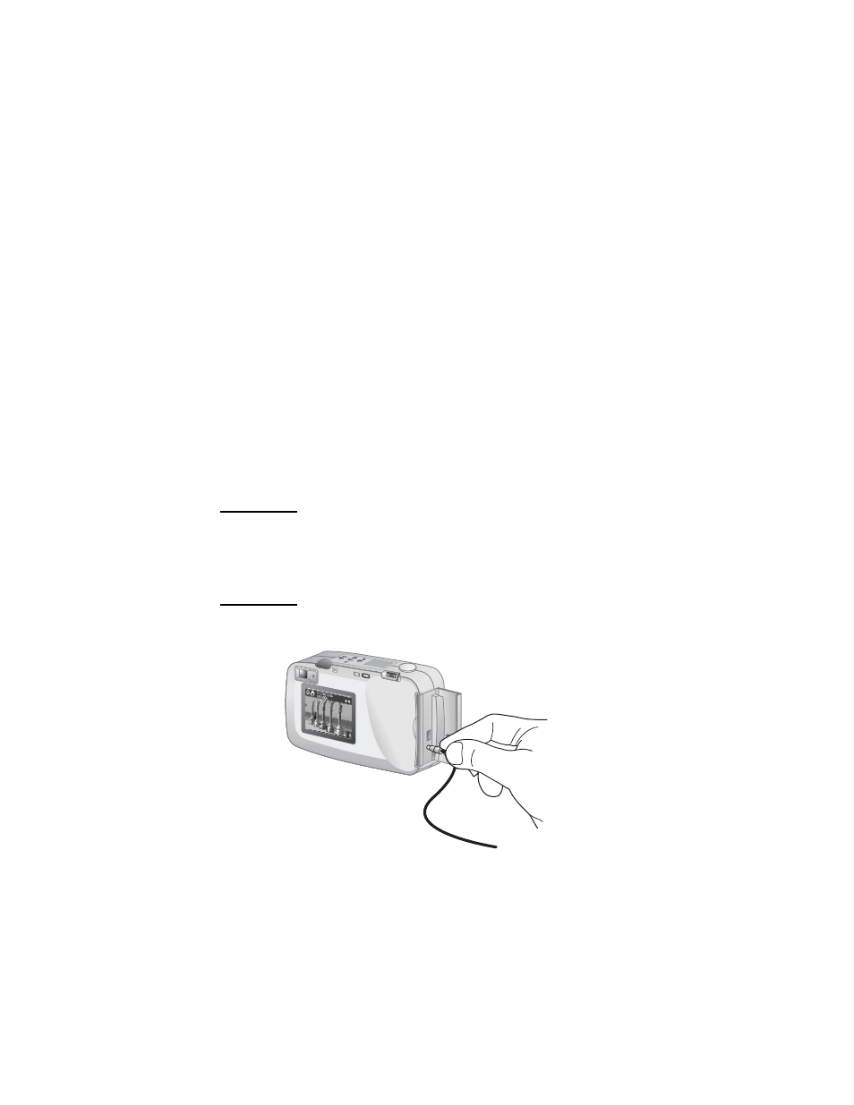 To connect an ac power adapter, Using an ac power adapter | HP 318 User Manual | Page 60 / 88