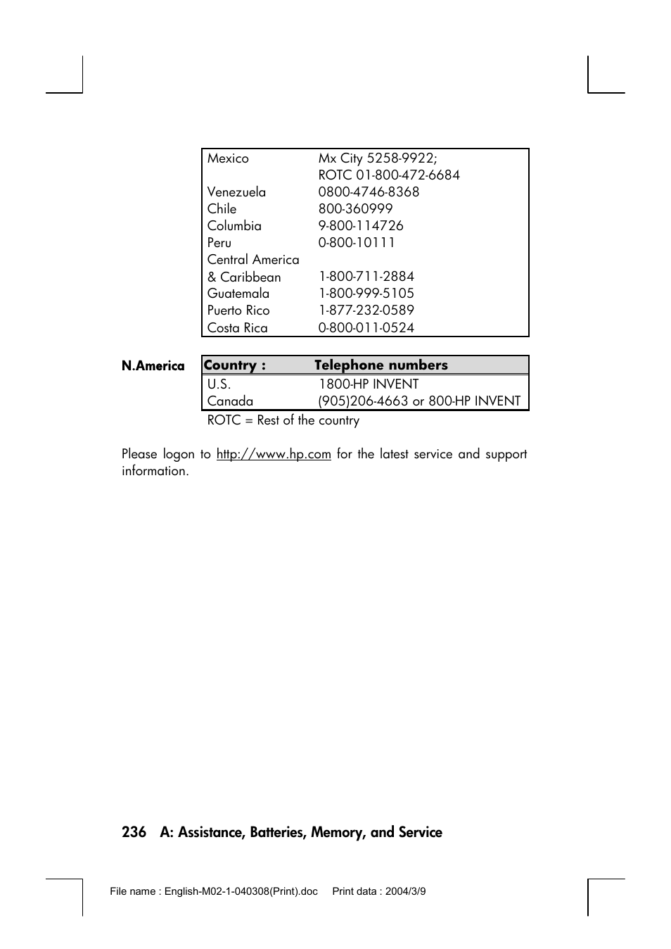 HP 17bII+ User Manual | Page 236 / 310