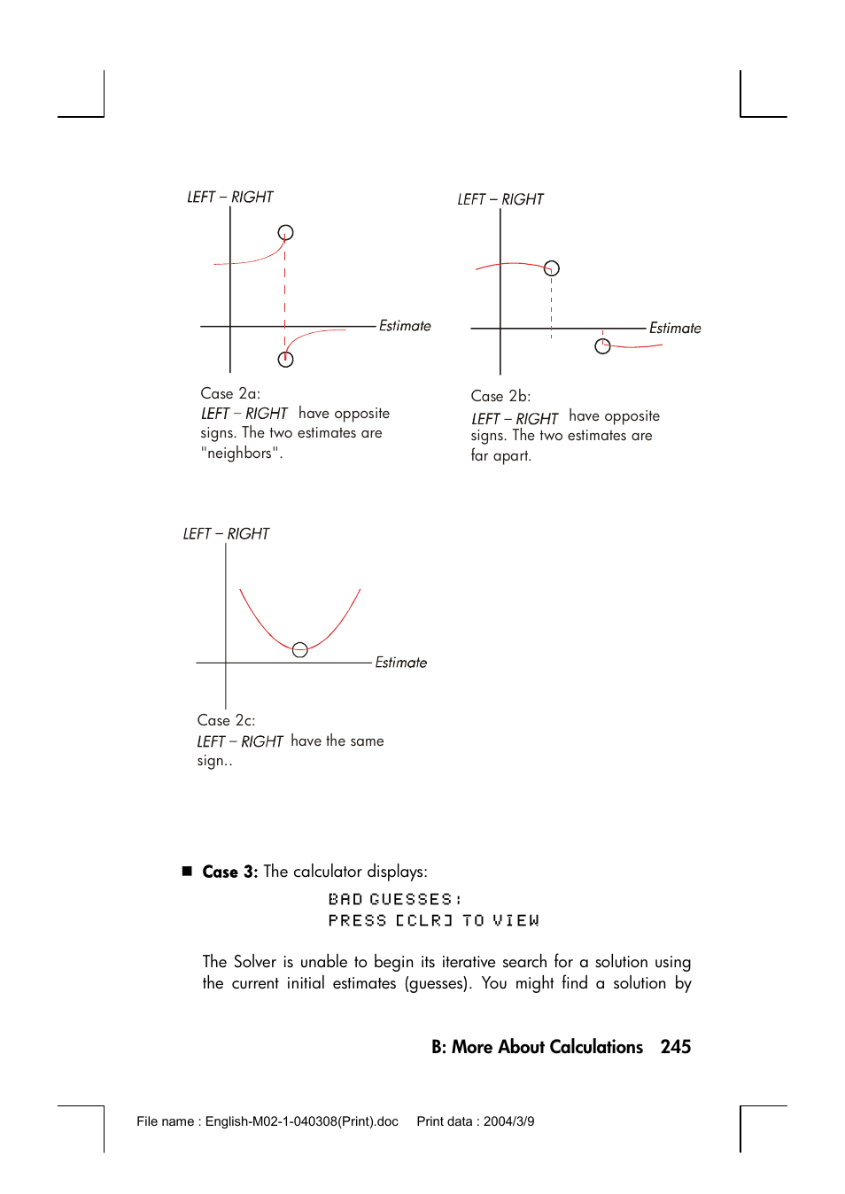 HP 17bII+ User Manual | Page 245 / 310