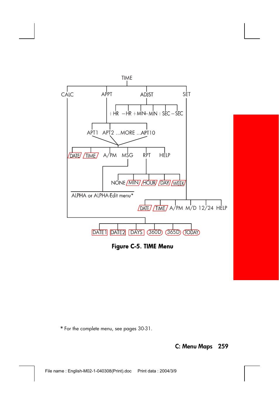 HP 17bII+ User Manual | Page 259 / 310