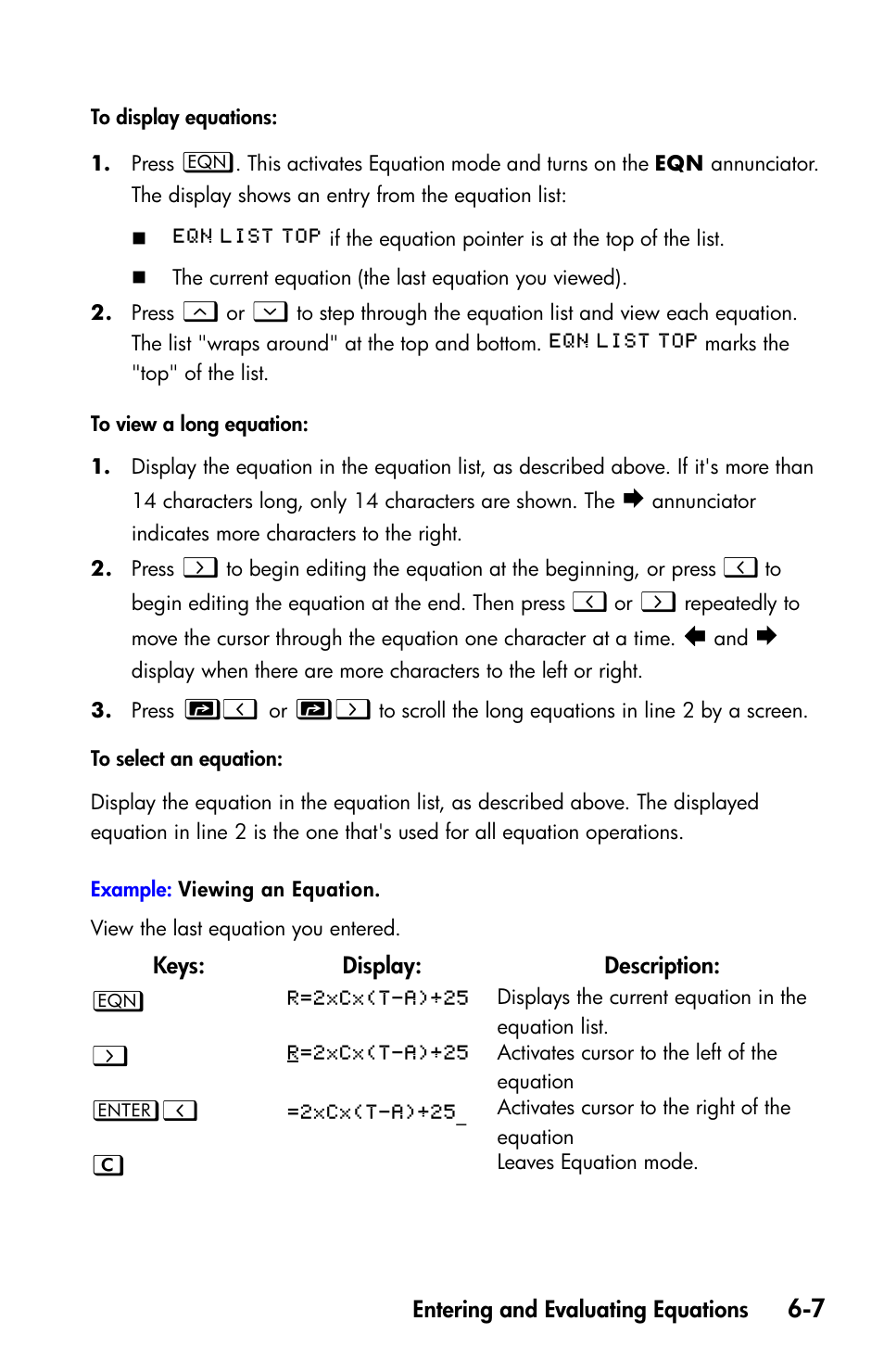 HP 35s Scientific Calculator User Manual | Page 109 / 382