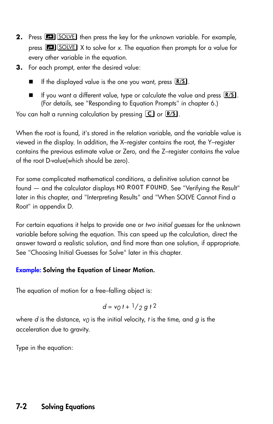 HP 35s Scientific Calculator User Manual | Page 124 / 382