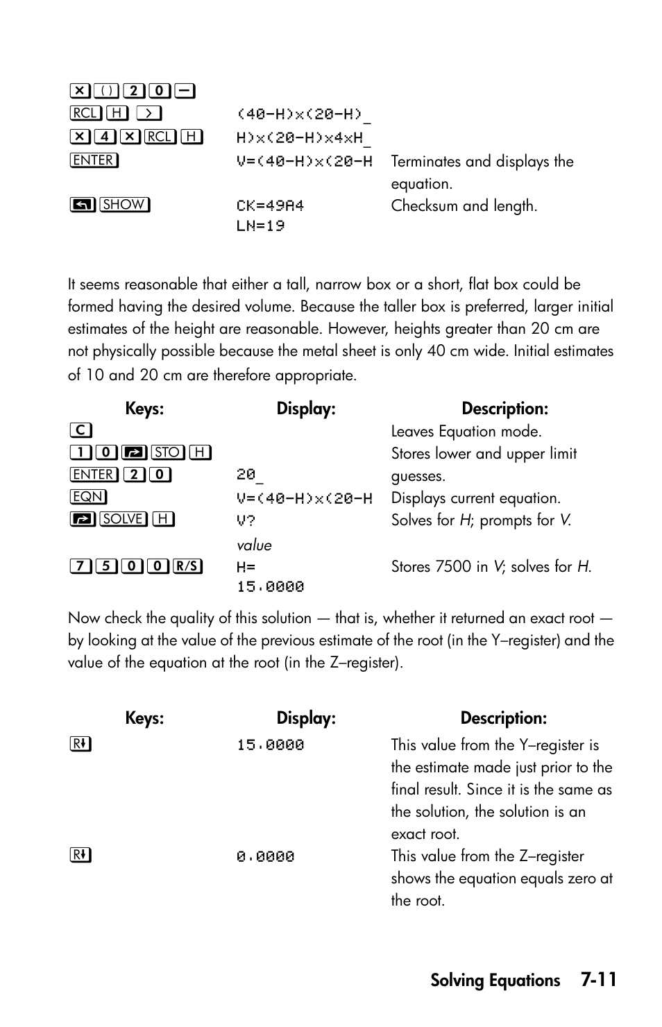 HP 35s Scientific Calculator User Manual | Page 133 / 382