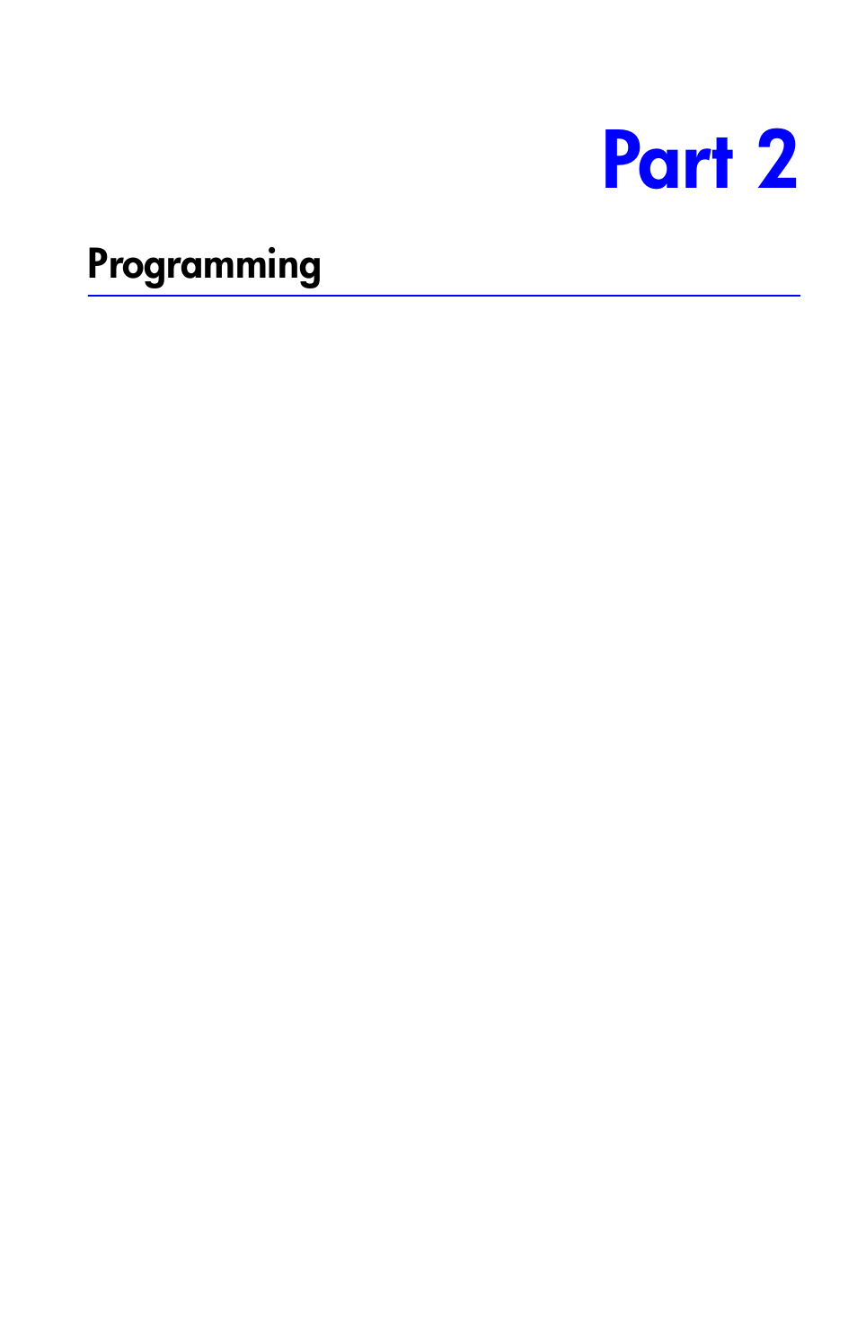 Part 2, Programming | HP 35s Scientific Calculator User Manual | Page 181 / 382