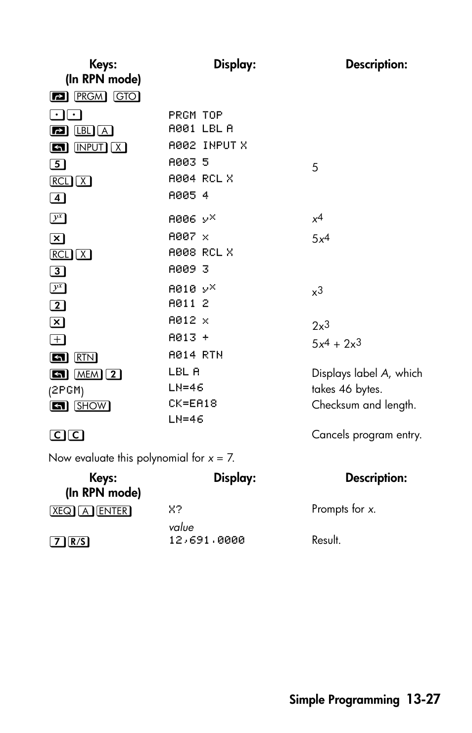 HP 35s Scientific Calculator User Manual | Page 209 / 382