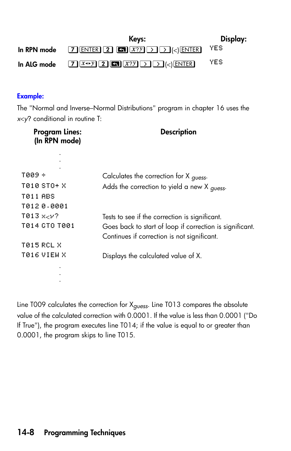 HP 35s Scientific Calculator User Manual | Page 218 / 382
