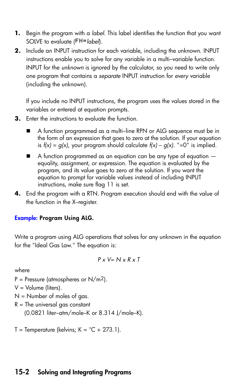 HP 35s Scientific Calculator User Manual | Page 236 / 382