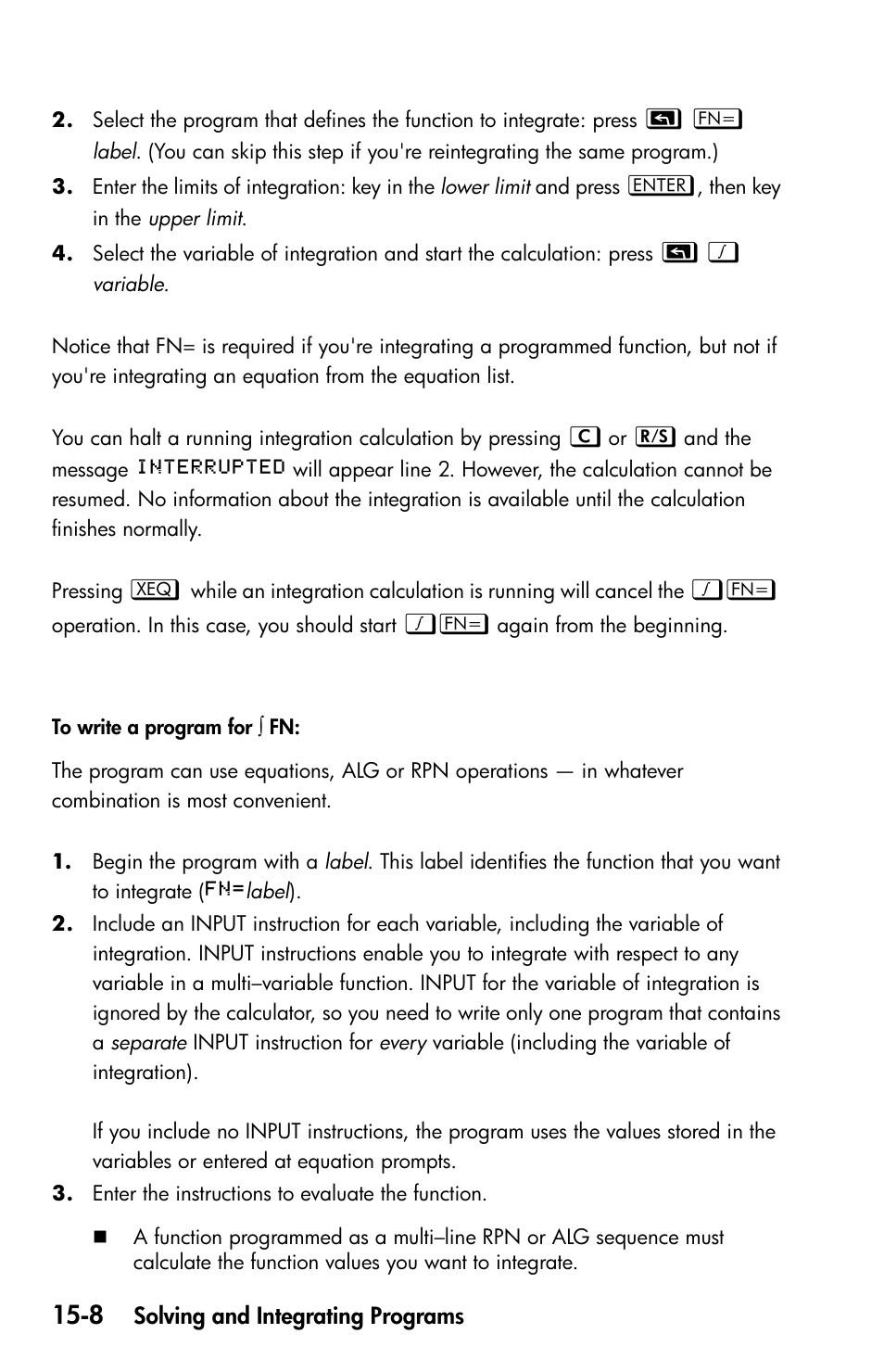 HP 35s Scientific Calculator User Manual | Page 242 / 382