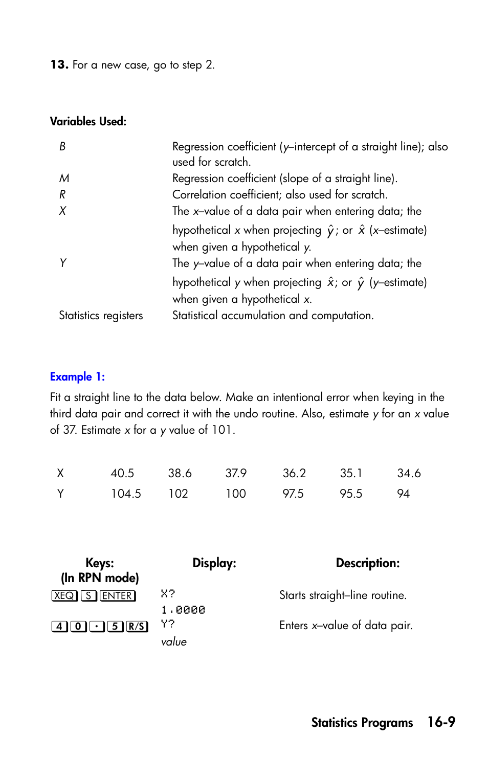 HP 35s Scientific Calculator User Manual | Page 255 / 382