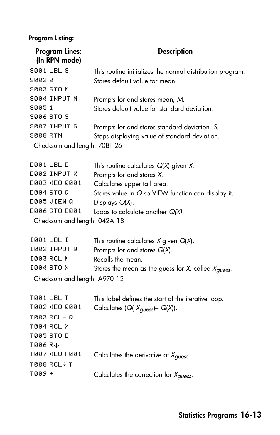 HP 35s Scientific Calculator User Manual | Page 259 / 382