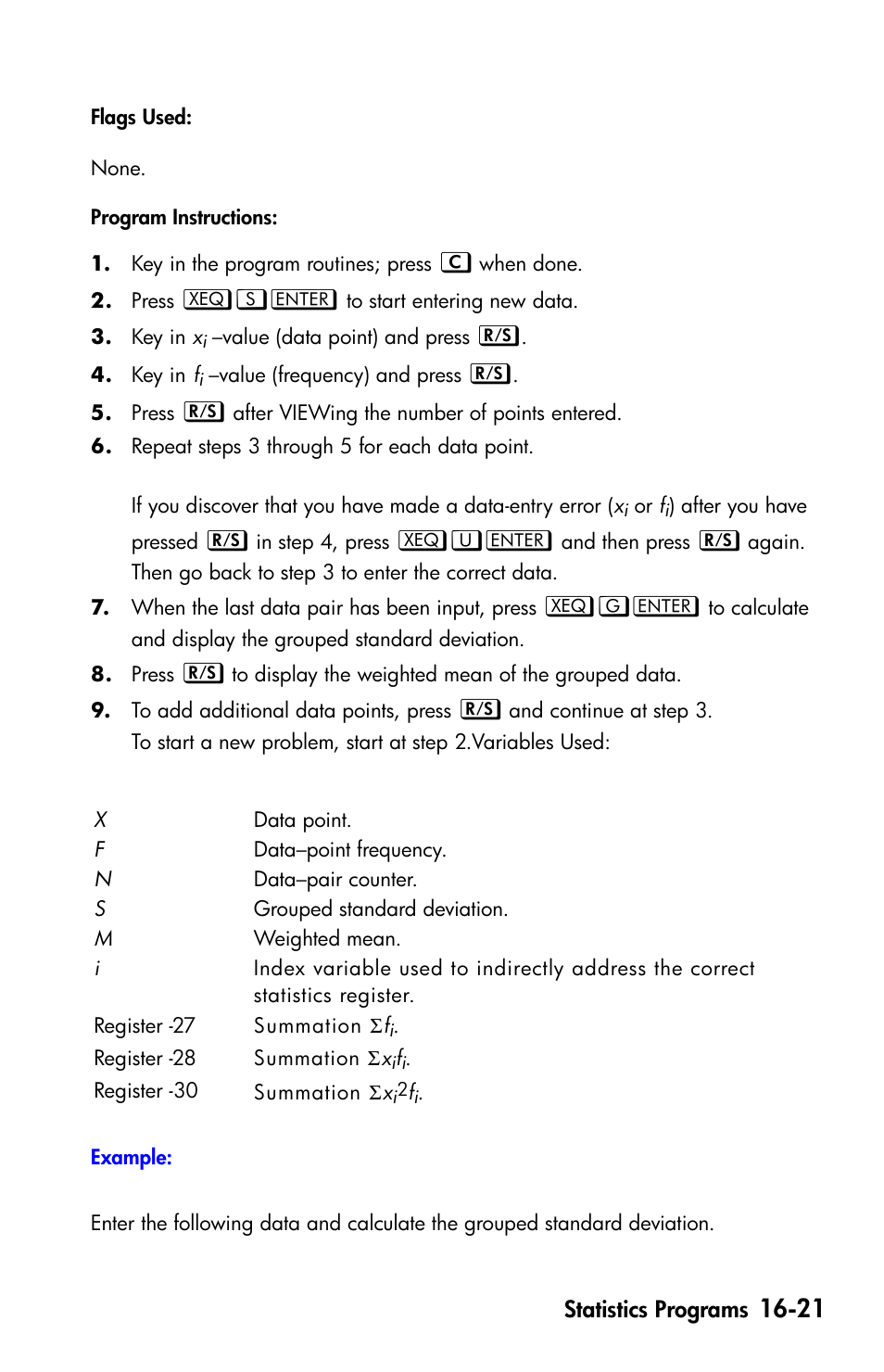 HP 35s Scientific Calculator User Manual | Page 267 / 382