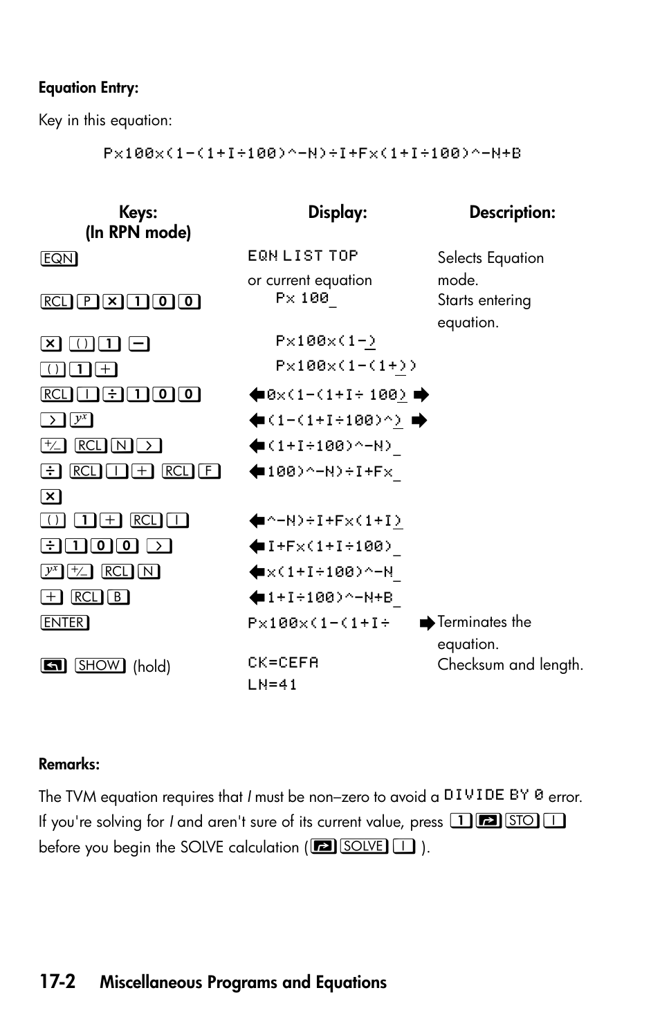 HP 35s Scientific Calculator User Manual | Page 272 / 382