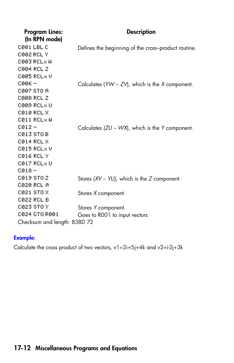 HP 35s Scientific Calculator User Manual | Page 282 / 382