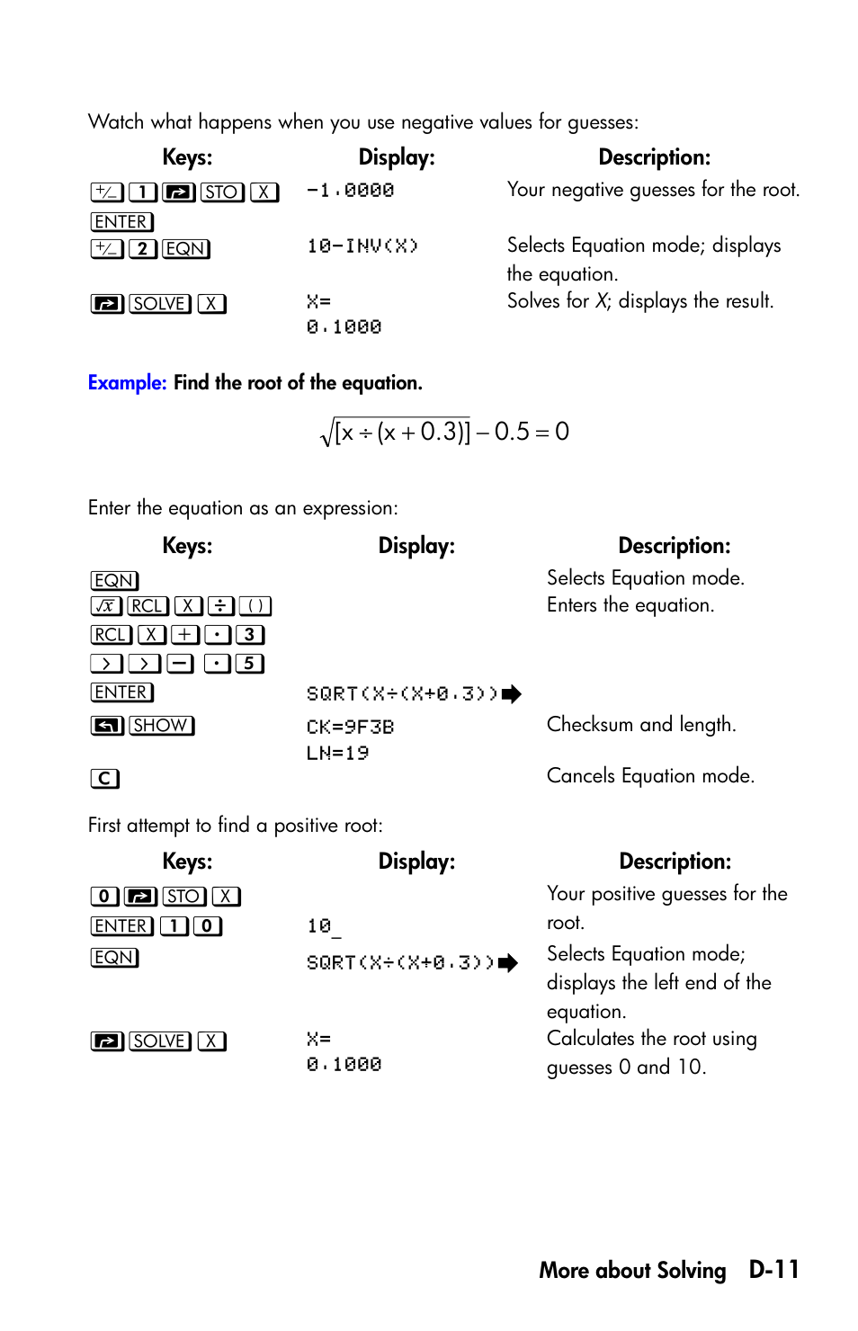 HP 35s Scientific Calculator User Manual | Page 333 / 382