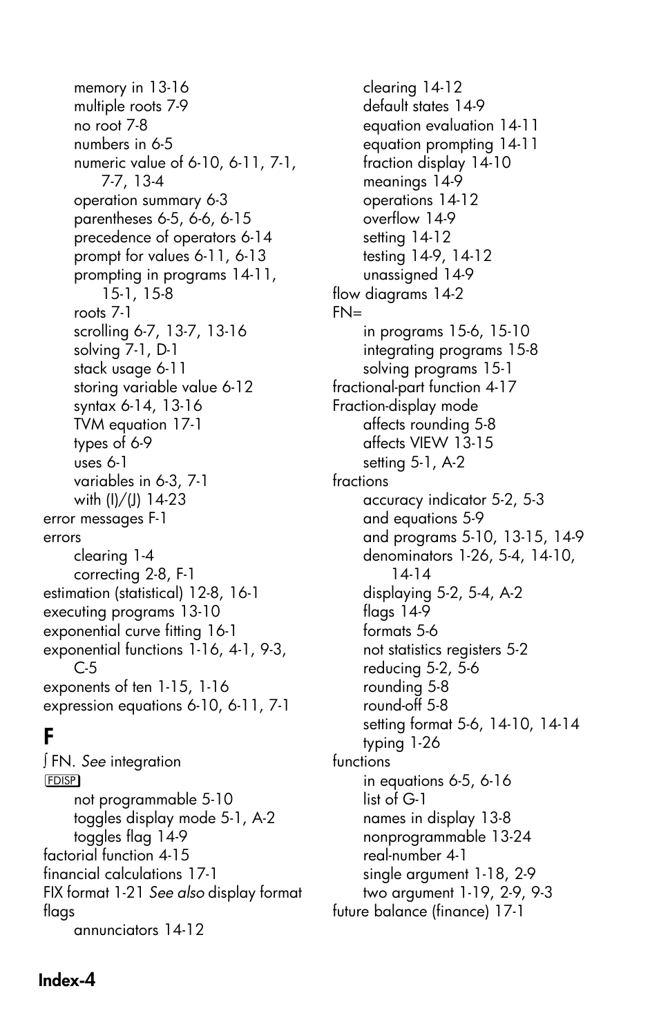 HP 35s Scientific Calculator User Manual | Page 374 / 382