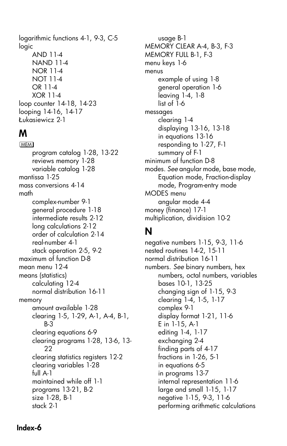 HP 35s Scientific Calculator User Manual | Page 376 / 382