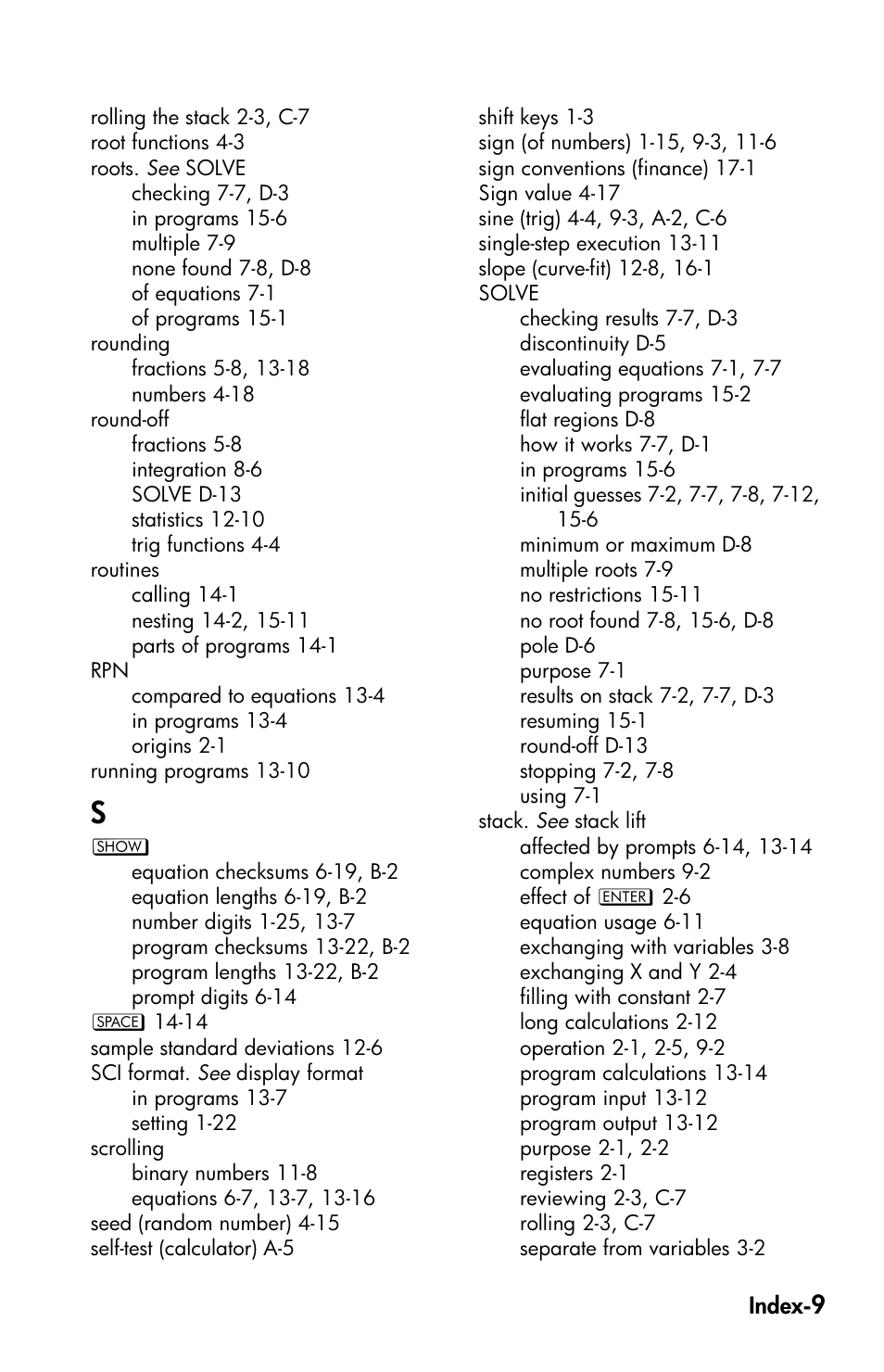 HP 35s Scientific Calculator User Manual | Page 379 / 382