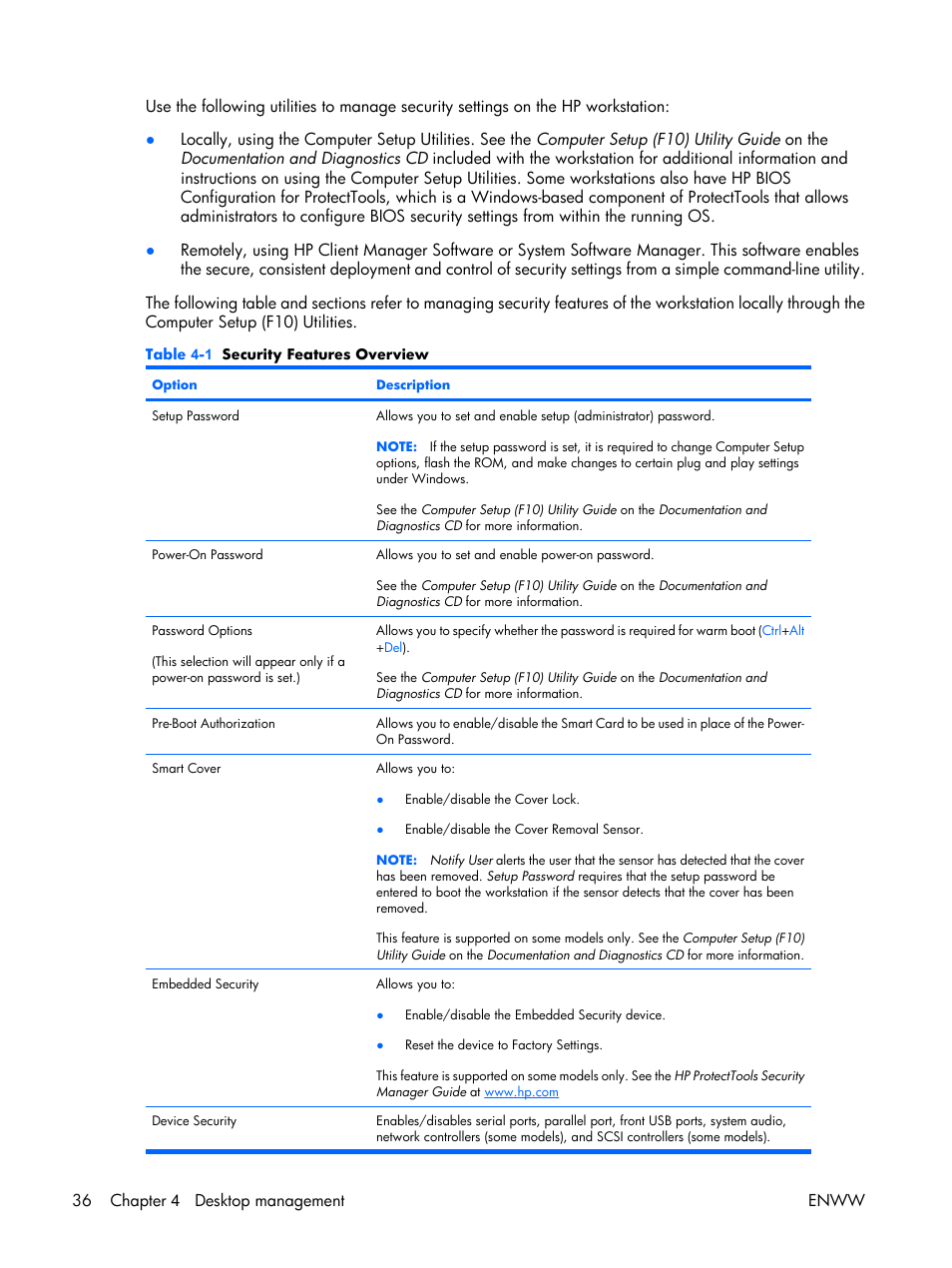 HP XW3400 User Manual | Page 46 / 182