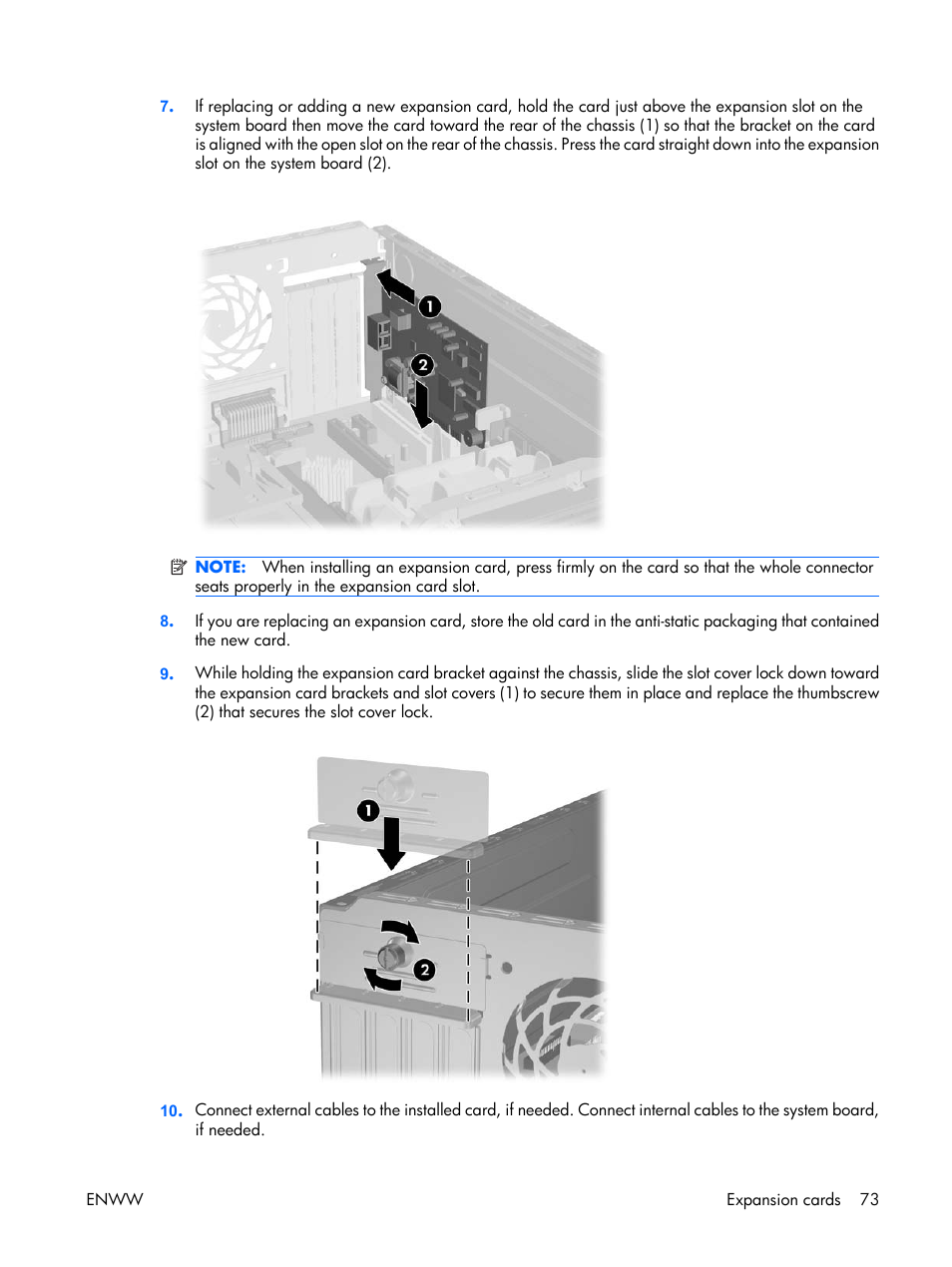 HP XW3400 User Manual | Page 83 / 182