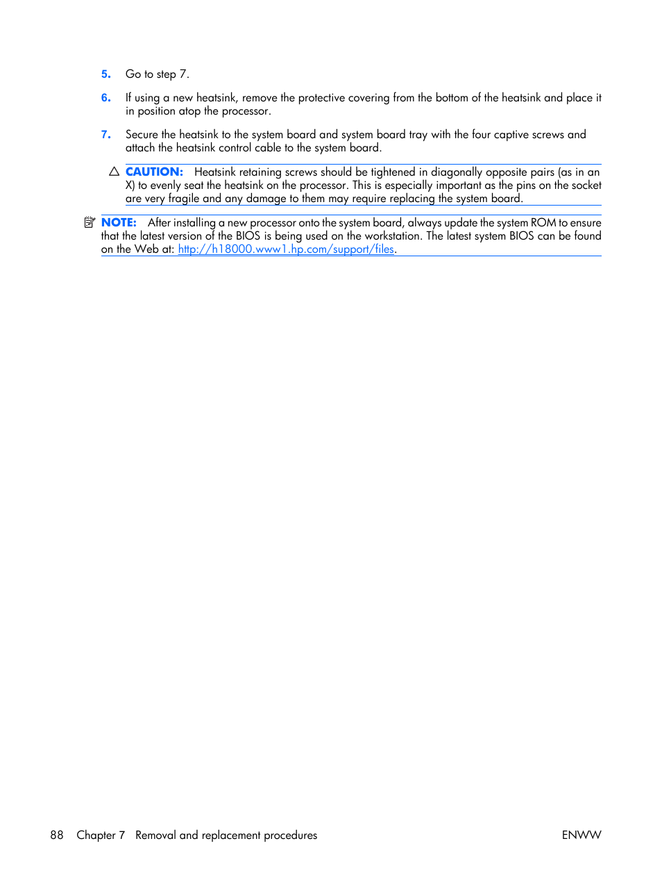 HP XW3400 User Manual | Page 98 / 182