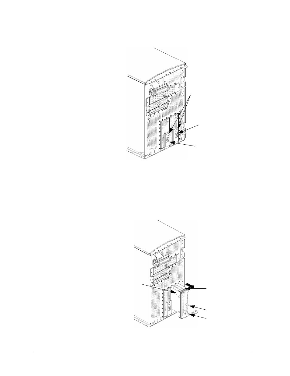 Figure451. the hard drive slots, Figure452. removing the hard disk drive | HP B1000 User Manual | Page 138 / 239