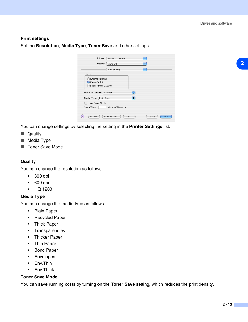 HP 2070N User Manual | Page 39 / 109