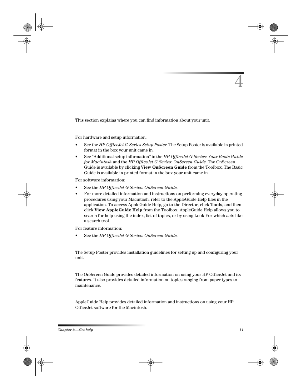 Get help | HP C6734A User Manual | Page 15 / 58