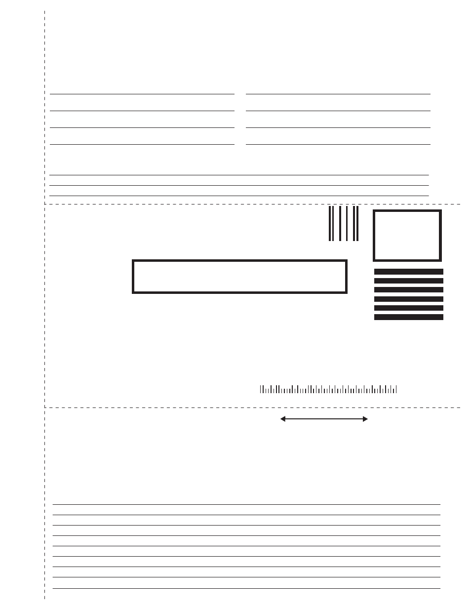 Business reply mail, Hewlett-packard company | HP E1459A User Manual | Page 10 / 112