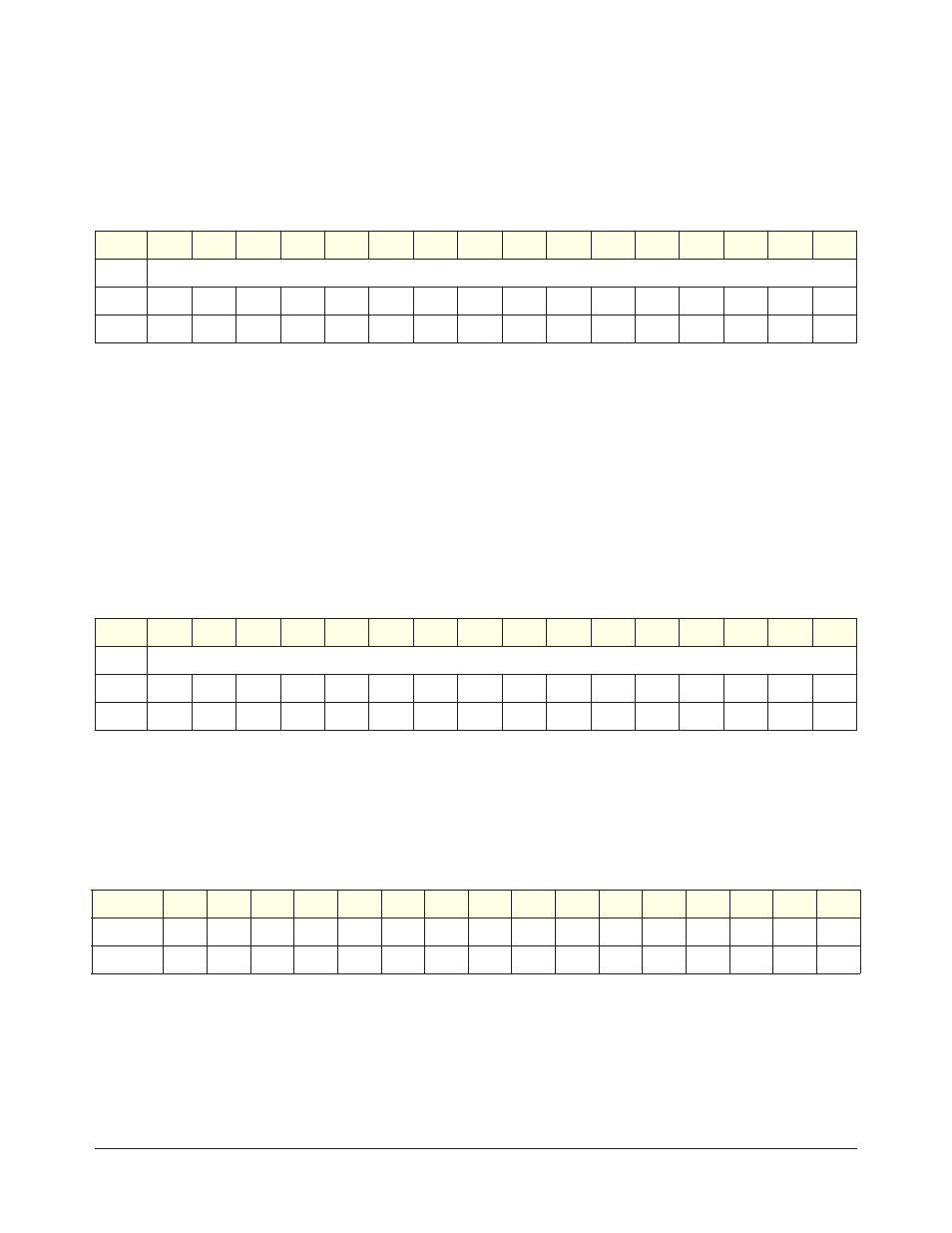Positive edge detect register port 1/3, Negative edge detect register port 1/3, Positive mask register port 1/3 | HP E1459A User Manual | Page 89 / 112