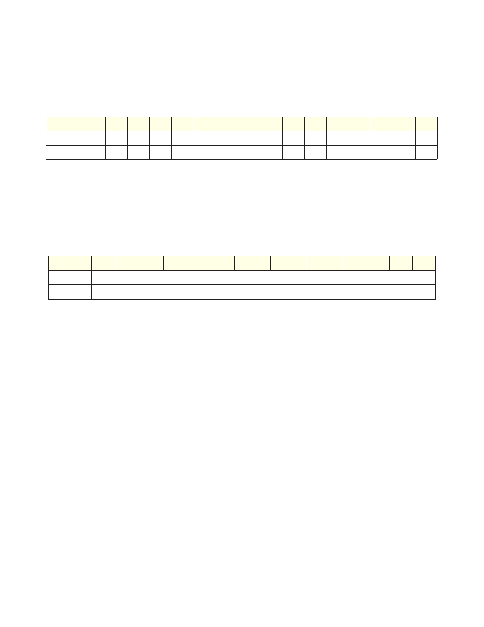 Negative mask register port 1/3 | HP E1459A User Manual | Page 90 / 112