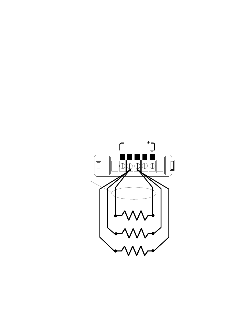 Remote sense connections, Voltage drops, Multiple load connections | 3 - installation 24, Figure 3-2. multiple load connections | HP 6633B User Manual | Page 24 / 75