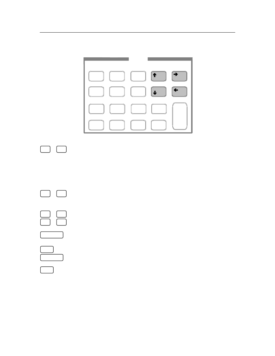 Entry keys | HP 6633B User Manual | Page 41 / 75