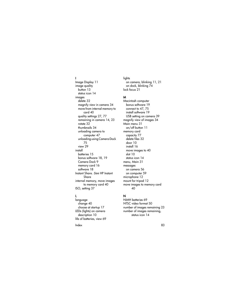 HP 720 Series User Manual | Page 83 / 88