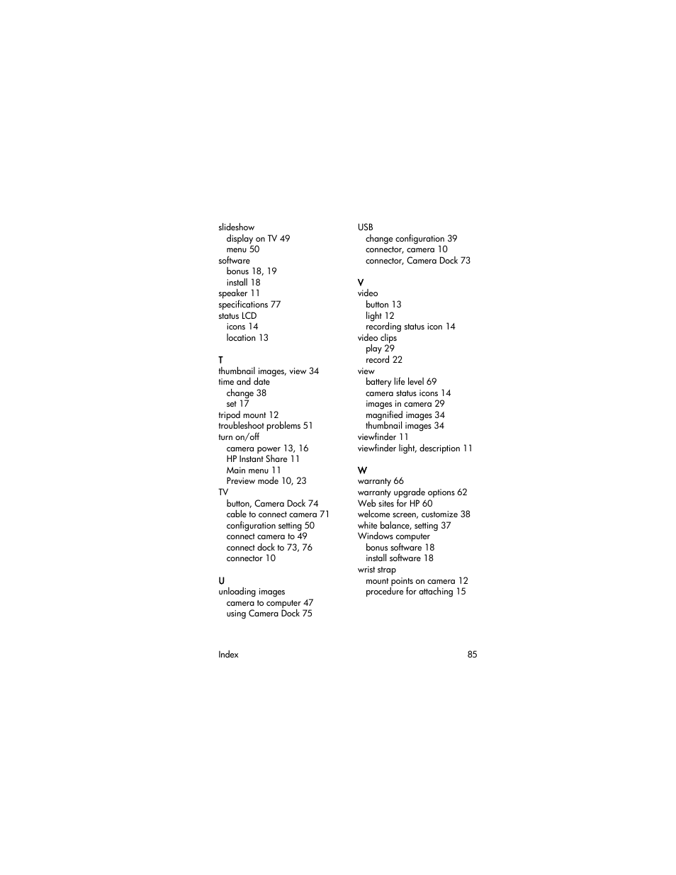 HP 720 Series User Manual | Page 85 / 88
