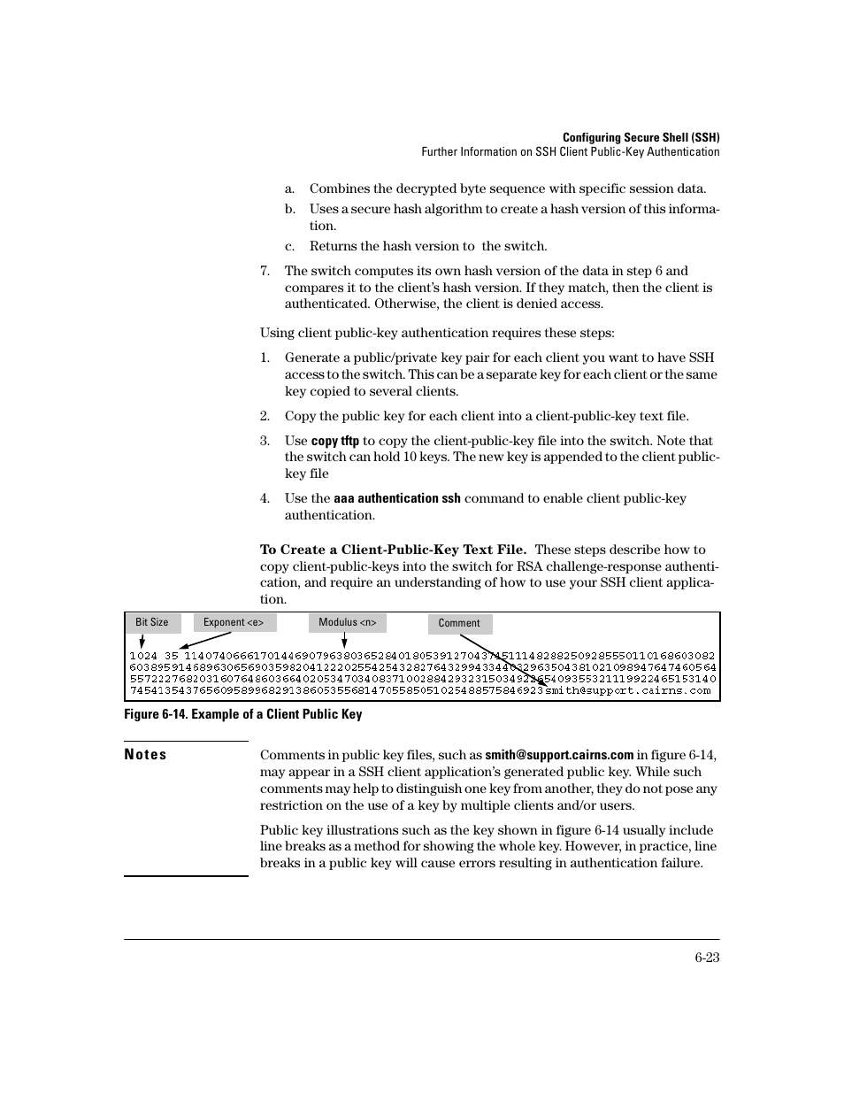 To create a client-public-key text file | HP 2800 User Manual | Page 155 / 300