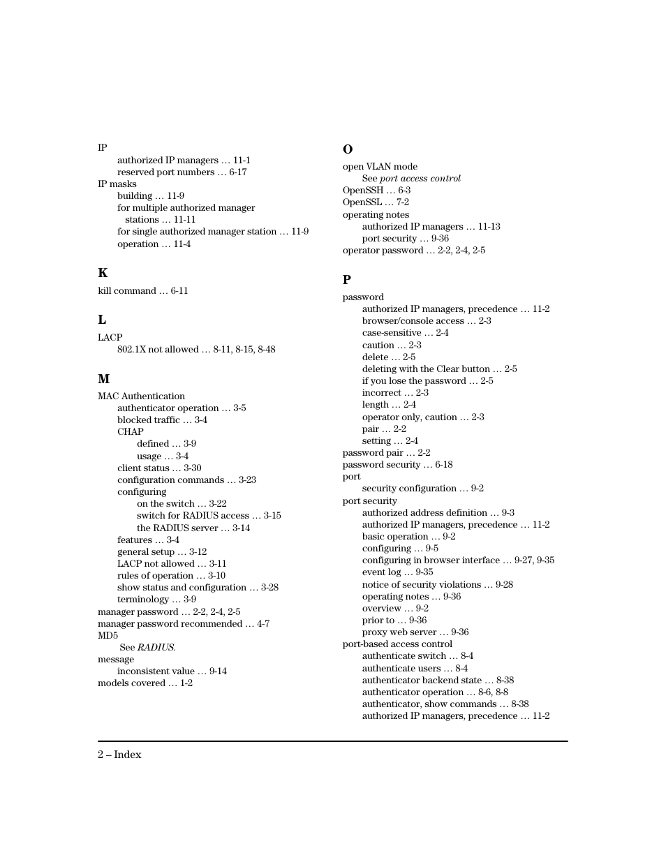 HP 2800 User Manual | Page 294 / 300