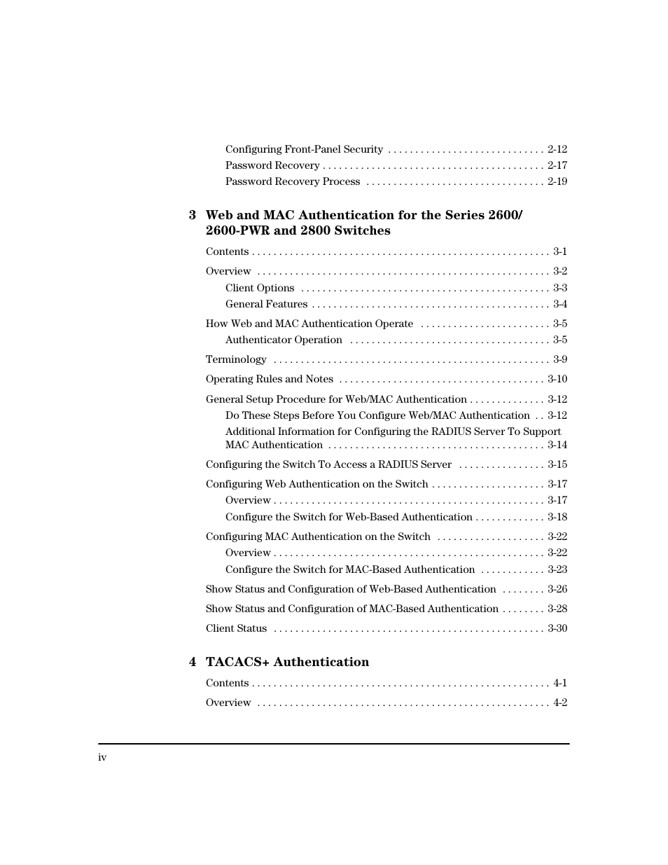 HP 2800 User Manual | Page 6 / 300