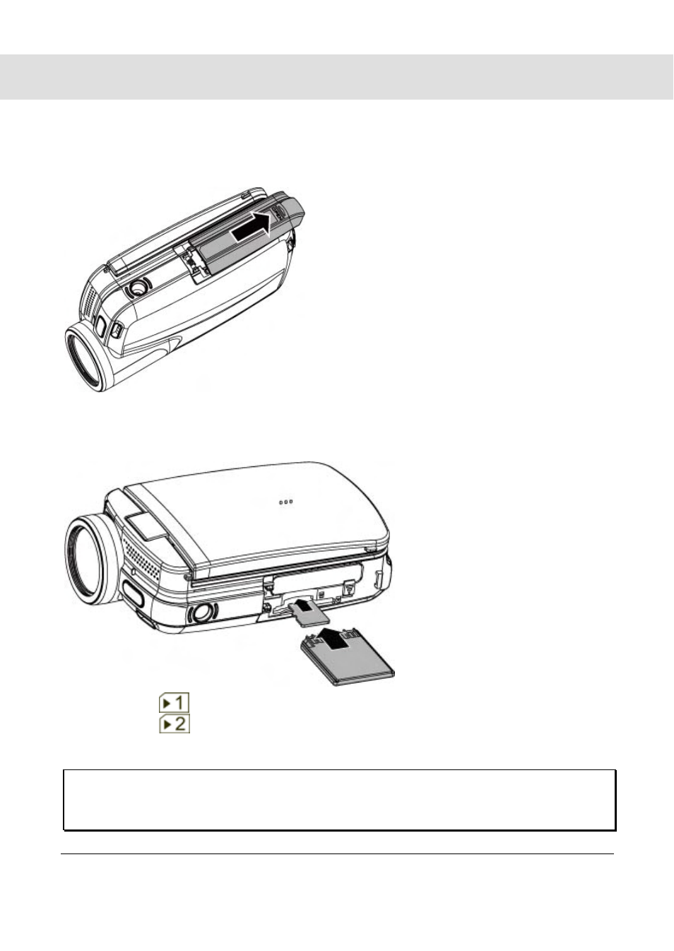 2 getting started, 1 inserting sd card(s) | HP T250 User Manual | Page 17 / 96