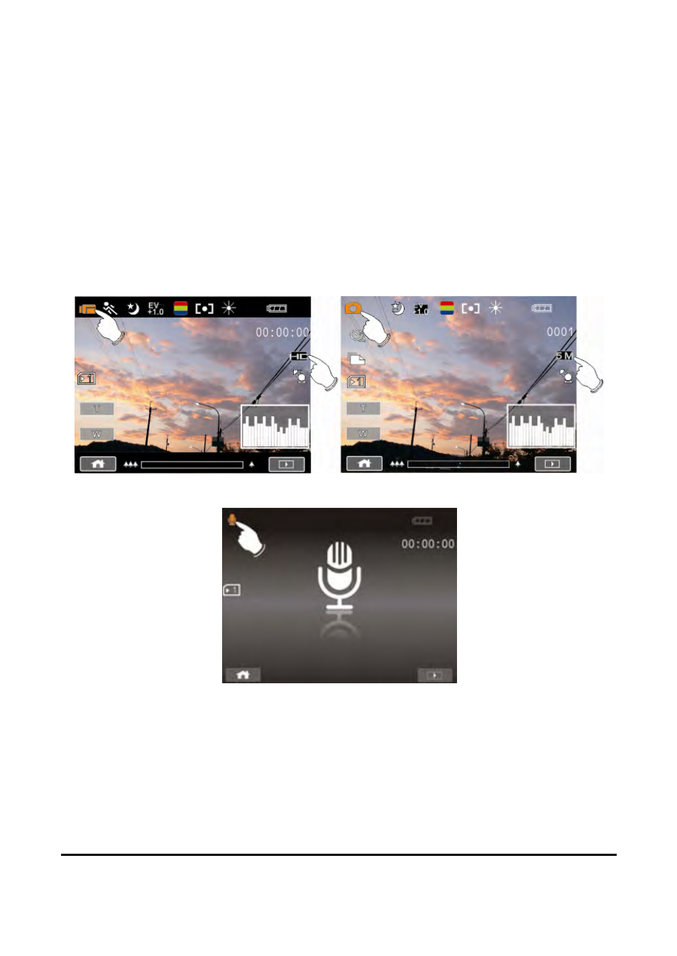 4 using the touch screen gestures, 1 single touch | HP T250 User Manual | Page 22 / 96