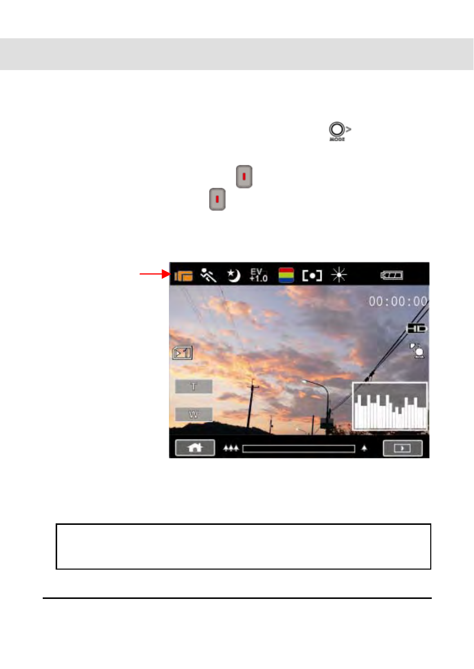 4 using the camcorder, 1 shooting a movie clip | HP T250 User Manual | Page 32 / 96